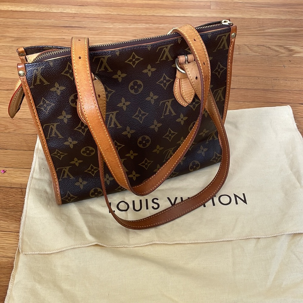 **Authentic** Louis Vuitton Monogram Haut Popincourt canvas purse - Picture 1 of 8
